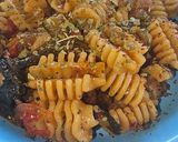 Foto del paso 4 de la receta: Radiatori en salsa de verduras