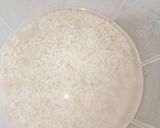 A picture of step 1 of Coconut milk pudding.