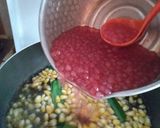 Foto langkah ke 3 dari resep 19.6~ Bubur Jagung Mutiara.