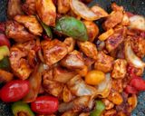 A picture of step 4 of My Fakeaway BBQ Chicken 🥰🥰🥰.