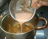 A picture of step 2 of Prawn Malai Curry.