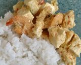 Foto langkah ke 4 dari resep Botok 3T1U (Tahu, Tempe, Teri, Udang) Tanpa Daun pisang.