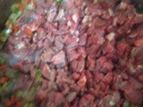Empanadas de carne cortada a cuchillo