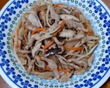 肉絲炒粄條的食譜步驟3照片