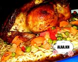 صورة لخطوة 4 من وصفة دجاج محشي بتتبيلتي المميزة 😋😍