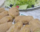 صورة لخطوة 3 من وصفة كروكات بطاطا محشية بالفرماج 😍😋❤