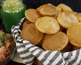 आटे के गोलगप्पे (aate k golgappe recipe in Hindi) रेसिपी चरण 8 फोटो