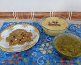 عکس مرحله 7 از دستور کیک سه رنگ وسفره افطار