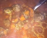 Foto del paso 3 de la receta: Mini Albóndigas con Pasta a La Pato 🦆