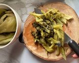 รูปขั้นตอนการทำที่ 1 ของ HOWTO - "ผักกาดดองเปรี้ยวผัดไข่" เมนูเด็ด วัตถุดิบน้อย