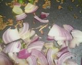 A picture of step 1 of Ghughuni.