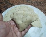 A picture of step 6 of Khasta Aaloo Samosa.