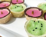عکس مرحله 1 از دستور ژله با نان حلوا