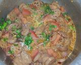 A picture of step 8 of Lotus Masala Fry.