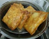 Foto langkah ke 3 dari resep Martabak Telur Kulit Lumpia.