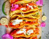 A picture of step 24 of Mexican Tacos chaat.
