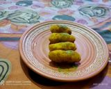 A picture of step 5 of Poha cutlet.