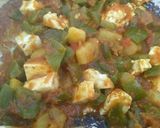 आलू शिमला पनीर (Aloo shimla paneer recipe in hindi) रेसिपी चरण 6 फोटो