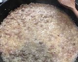 A picture of step 4 of Saffron and sausage risotto.