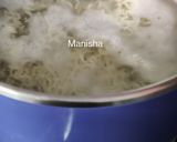 A picture of step 2 of Maggi Soupy Noodles (No fire,No oil).