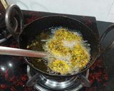 A picture of step 3 of Kothambir Vadi.
