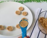 Foto langkah ke 2 dari resep Mochi Pandan Isi Kacang.