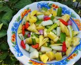 Foto langkah ke 2 dari resep Acar Nanas dan Timun.