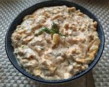 Tejszínes friss kapros vajbabfőzelék 🥣🥖 recept fázis 3 fotója