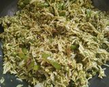 A picture of step 8 of Coriander masala rice.