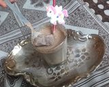 A picture of step 3 of Chocolatypie shake.