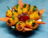 পটেটো রোল সামোসা (potato roll samosa recipe in Bengali) রেসিপির ধাপ 8 ছবি