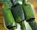 Foto langkah ke 5 dari resep Nasi Bakar Ayam Suwir Kemangi.