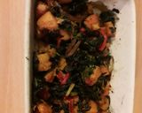 A picture of step 7 of Spinach & Butternut.