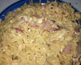 A picture of step 5 of Buttered Scrambled Egg Indomie.