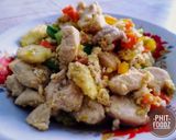 รูปขั้นตอนการทำที่ 3 ของ ผัดผักรวมมิตร-อกไก่คลีน@Phit-FooD