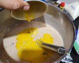Foto langkah ke 5 dari resep Mille Crepes Red Valvet.