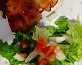 รูปขั้นตอนการทำที่ 2 ของ ไก่ย่างกับสลัด