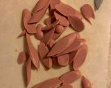 Foto del paso 3 de la receta: Salchichas con pimientosDesayuno KETO fácil