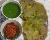 A picture of step 10 of Whole wheat flour stuff paratha.