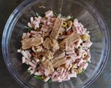 Foto del passaggio 4 della ricetta Insalata di pasta estiva con Fusilli Avellinesi