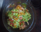 Foto del paso 3 de la receta: Ensalada de pechuga de pavo, aguacate y papaya