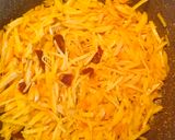 A picture of step 3 of Aloo(potato) bhaji.