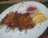 A picture of step 4 of Five ingredients Quick Fish tikka.