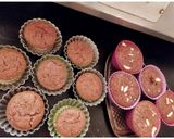 A picture of step 7 of Eggless Chocolate Almond CupCakes.