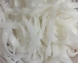 A picture of step 1 of Pad See Ew with Fresh Noodles.