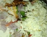 A picture of step 5 of Chicken cheese paratha😍.