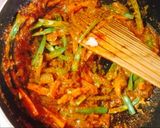 A picture of step 9 of Kadai Vegetable Masala | Kadai Veg gravy | Restaurant style recipe.