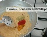 A picture of step 5 of Paneer Ghee Masala Curry.