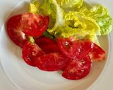 Une image de l'étape 2 de Salade de saumon fumé - Vinaigrette moutarde et sésame.