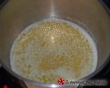 A picture of step 2 of Béchamel sauce.